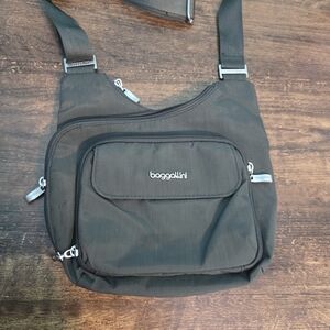 Baggallini Gray Crossbody Bag